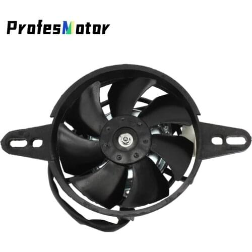 Motorcycle Cooling fan Oil Cooler Electric Radiator Engine Radiator Fit for 150cc 200cc 250cc Motocross ATV Quad Buggy 05FS-007