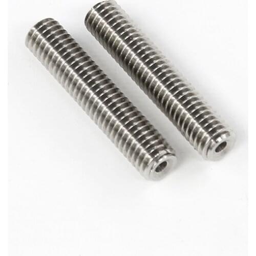 10pcs/set ANET A6 tube Nozzle Throat Tube for 1.75mm filament M6*40MM Makerbot MK8 3D Printer Extruder