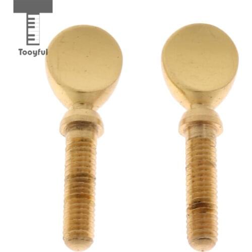 Tooyful 2 Pcs Saxophone Neck Screws Clarinet Clamp Screw for Woodwind Instrument