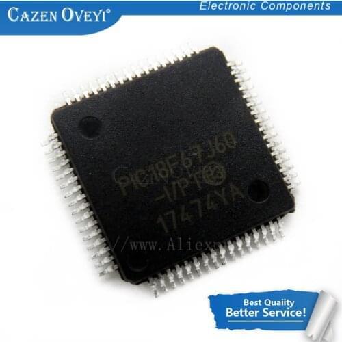 2PCS PIC18F66J60-I/PT PIC18F67J60-I/PT PIC18F86K90-I/PT PIC18F87K22-I/PT PIC18F97J60-I/PT PIC18LF4520-I/PT PIC18LF4620-I/PT