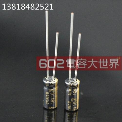 2020 hot sale 30PCS/50PCS ELNA SILMIC II RFS for 16v10uf audio electrolytic capacitor brown magic 10uF16V free shipping