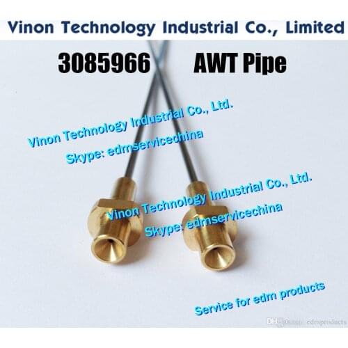 3085966 edm AWT Pipe L=275 D=2.0-1.0 S603 Upper for 0205149 Sodic AQ600,AQ550,AQ series 97 type wire-cut edm machines 0205851