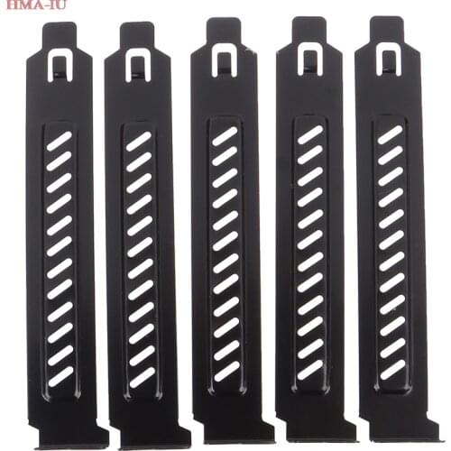 5 Pieces PCI Slot Cover / PCI Slot Dust Cover Filter Blanking Board Cooling Fan Dust Filter Ventilation PC ATX Computer Case
