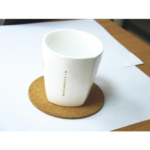 6pcs/Lot Heat Resistant Wood Round Shape Cork Coaster Tea Drink Wine Coffee Cup Mat Pad Table Decor