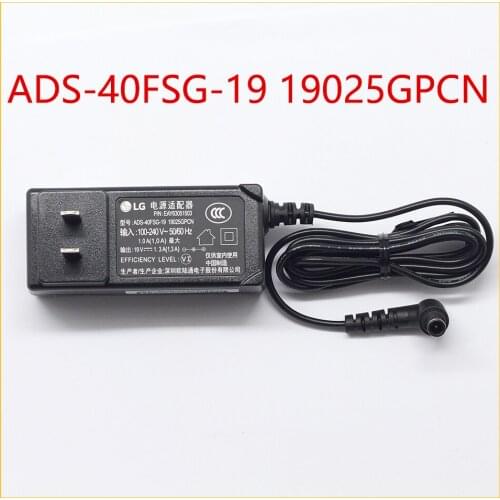 ADS-40FSG-19 19025GPCN 19V 1.3A Original Adapters Plug Accessories Parts AC/DC Adapters 19V--1.3A ADS 40FSG 19 19025GPCN For LG