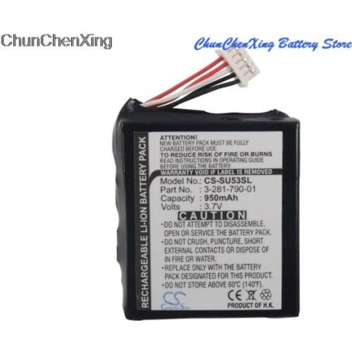 Cameron Sino 950mAh Battery 3-281-790-01 for Sony NVD-U01N, NV-U50, NV-U50T, NV-U51T, NV-U53, NV-U53T