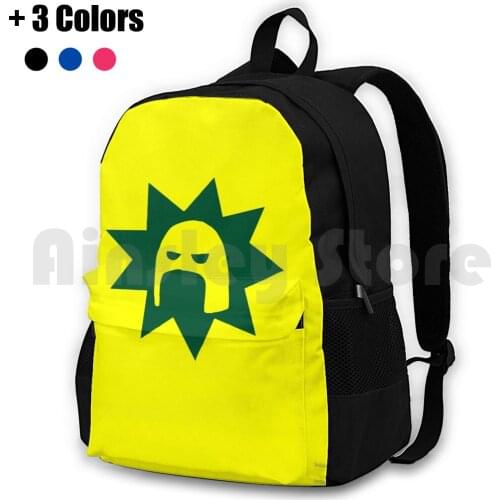 Boltie ( Super ) Outdoor Hiking Backpack Riding Climbing Sports Bag Crimson Bolt Superhero Movie Film Cult Movie