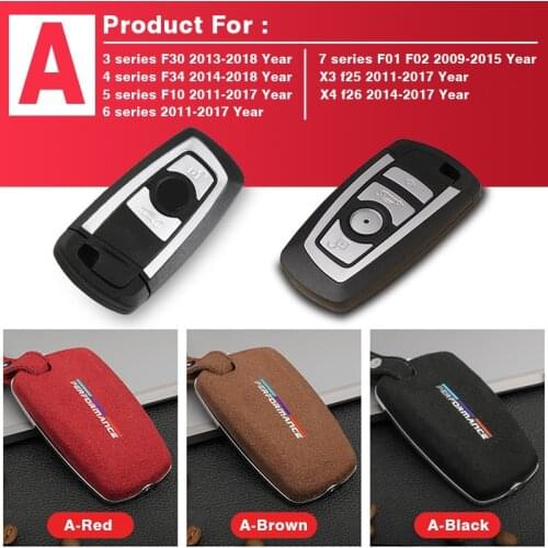 Smart Car Key Case Shell For BMW G30 X1 X3 X5 F07 F11 F15 F20 F31 F48 E90 E36 Auto Protection Key Cover Accessorie