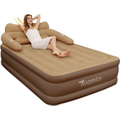 Home Convenient Inflatable Mattress Outdoor Camping Air Bed Foldable Inflatable Bed Inflatable Bed