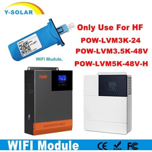 WIFI Module Use For 110V/120V/230VAC POW/HF Off Grid Pure Sine Wave Hybrid Solar Inverter Update Data Every Five Minutes Wireles