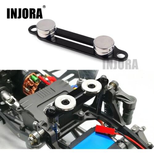 INJORA 1PCS Shell Column Magnetic Stand Invisible Body Post for 1:10 RC Crawler Car Axial SCX10 & SCX10 II 90046