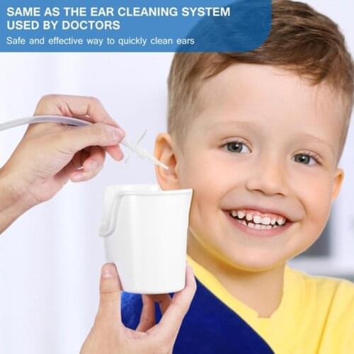 Ear Irrigation Cleaning Kit Ear Wax Removal Kit With Ear Ear Syringe Washing Kids For Adults Squeeze Bulb Remover Care Earw S1V0
