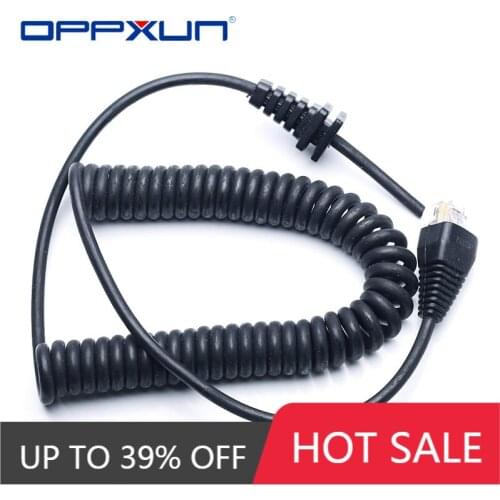 OPPXUN Replacement RJ45 8 Pin MH-67A8J Handheld Speaker Microphone Cable Cord for Yaesu VX2108 VX2208 VX2508 Mobile Radio
