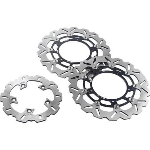2PCS Motorbike Front Brake Disc Rotors For YAMAHA 2005 -2012 YZF R6 & 2007-2011 YZF R1, Parts & Accessories Replacements