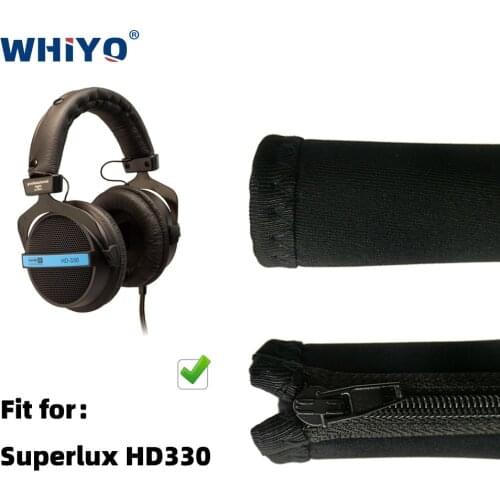 Replacement Headband for Superlux HD330 HD-330 HD 330 Headset Bumper Parts Cover Cushion Cups Sleeve