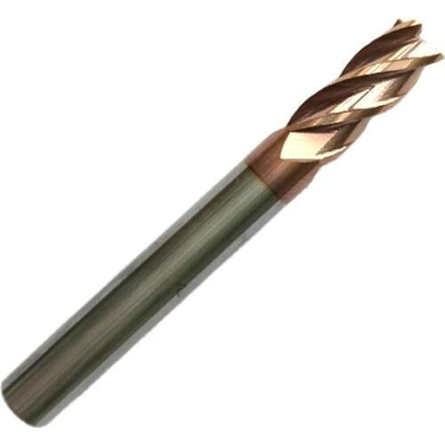 12mm D12*30*D12*75 4 Flutes HRC55 Tungsten Square End Mills Spiral Bits Carbide CNC Flat Endmill Router Bits