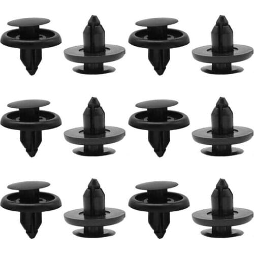 Replacement Fasteners 50Pcs Accessories Cover Clips Mudguard Screws Shield