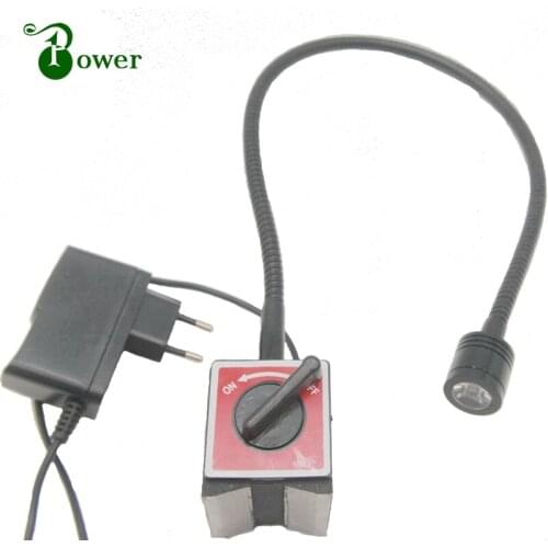 110V/220V 1W Magnetic Led Gooseneck Work Light