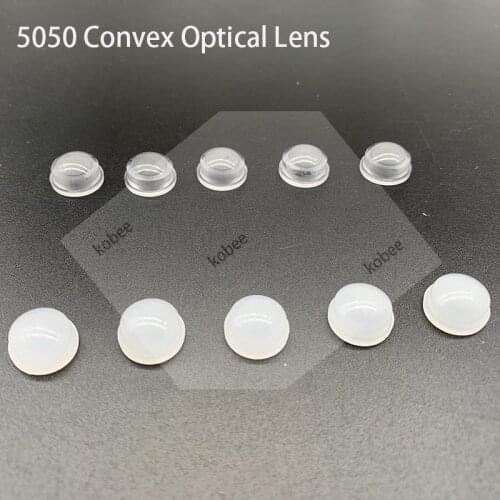 5050 5054 LED Lens Reflector Collimator For 5050 Convex Optical Lens Reflector Collimator 11.4*6.3mm 20PCS