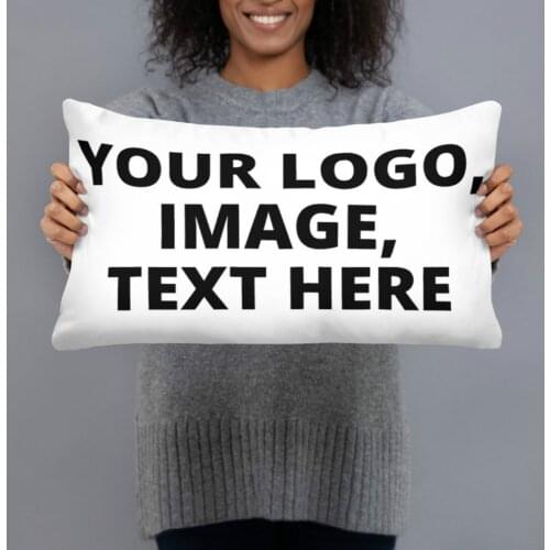 Customization Picture Printed Cushion Cover Pet Personal Anniversary Valentine Photos Pillow Cover Customize Gift Pillow Case