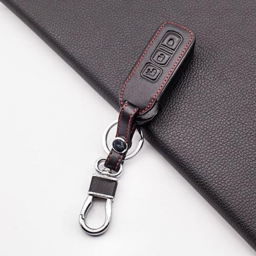 Hot Sale Carrying Leather Case Cover for Honda N Nbox Plust Box Personalized NO Wagon N 3 Buttons Smart Key Case