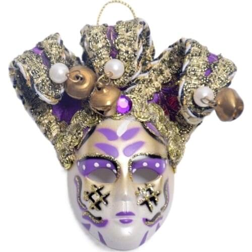 Halloween Creativity Shape Fridge Magnet Venice Home Furnishing Accessories Pendants Cosplay Mask Girl Gift Landyard for Keys