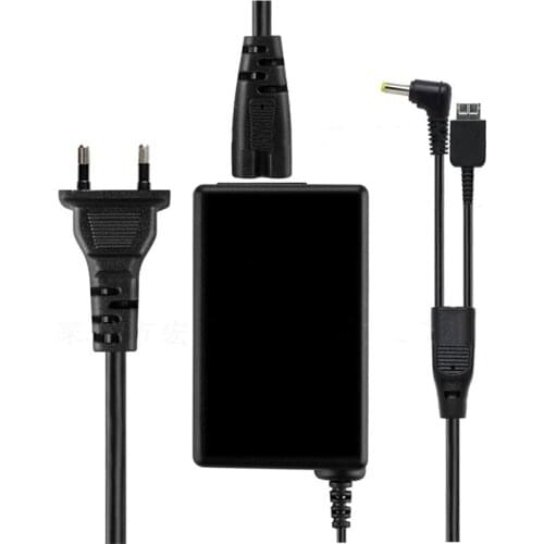 H 2 in1 AC/DC Power Supply AC Adapter Charger for PSP and PS vita with 1.5A output EU Plug