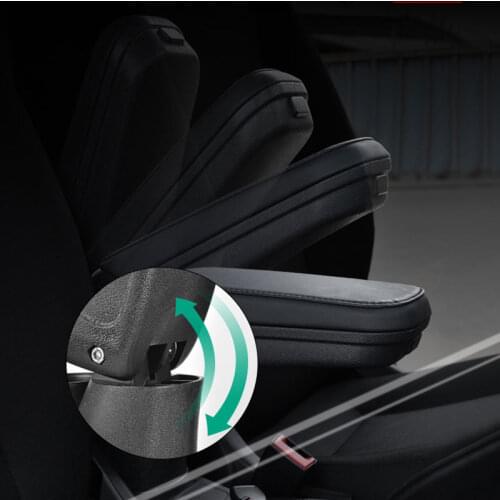 Leather Integration armrest box cup holder locker for Mercedes New Smart 453 Fortwo Forfour 2015-2018 auto interior Accessories