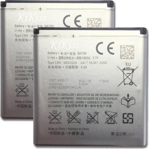 BA700 Li-ion Battery 1500mAh For Sony Ericsson MT11i MT15i MK16i ST18i St18a SO-03C For Xperia Neo / Pro / Neo V / Ray