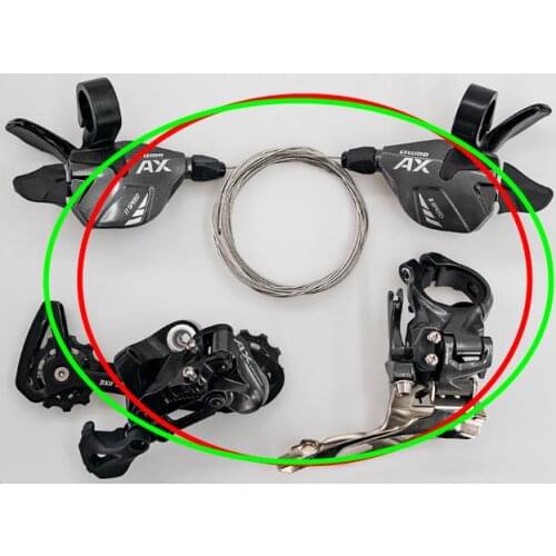 LTWOO AX11 Trigger Shifter + rear derailleur + front derailleur 2*11s 3*11S MTB bicycle bike