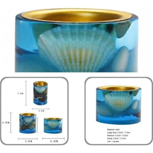 Multiple Use Long Lifespan Mediterranean Style Home Decoration Incense Burner for Office