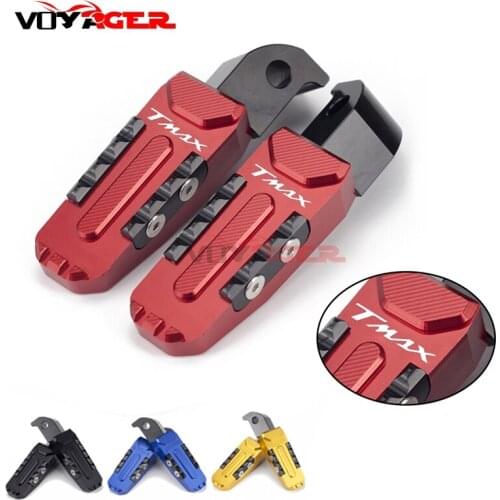 Motorcycle Rear Passenger Footrests Foot Rests For Yamaha TMAX560 Tmax530 DX/SX tmax500 XP500 NMAX125/155 XMAX250/300