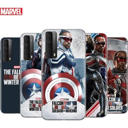 Transparent Cover The Falcon and the Winter Soldier For Huaeri Y9S Y9A Y9 Y8P Y8S Y7 Y7A Y7P Y6P Y6S Y6 Y5P Y5 Pro Phone Case