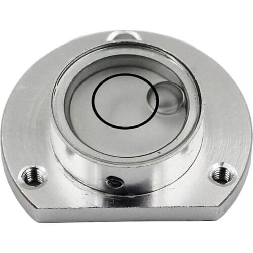 Size 28*8.5mm Aluminum shell Total Station blisters Round bubble level for Leica NA20 NA700 NA728 level measurement instrument