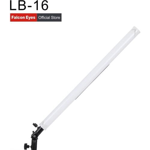 Falcon Eyes Beauty LED Strip Light Studio Video Tube Lamp 16W Bi-color Continuous Lighting Handheld With Built-in Li-ion Battery