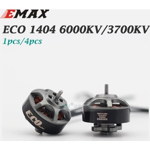 1PCS / 4PCS EMAX ECO 1404 6000KV 2~4S CW Brushless Motor For FPV Racing RC Drone