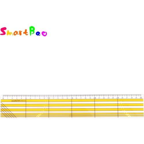 2Pcs/Lot 30cm*5cm Patchwork ruler Quilting ruler with Lines KPR5151