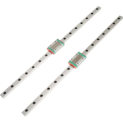 2PCS MGN12H Carriage Block And MGN12H Linear Rail Guide For CNC 3D Printe 2Set 3D Printer Parts 2020 2040 Profile Fixed Block