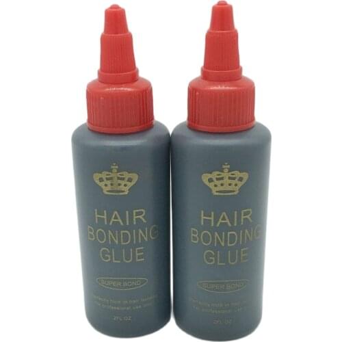 2 Oz 60 ml Black Hair Weft Bonding Glue Hair Weave bond