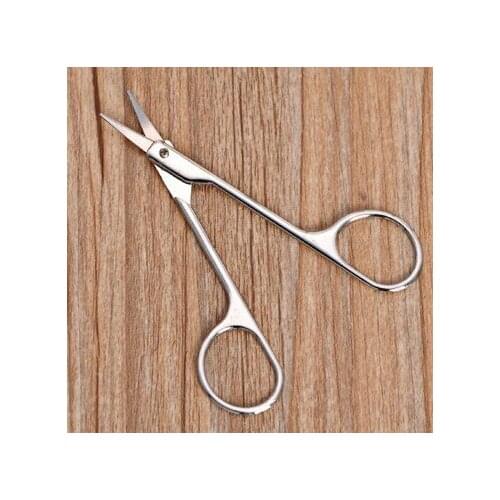 200pcs stainless steel eyebrow shaping scissors Ear nose clippers trimer make up trimming nose hair trimmer manicure scissors