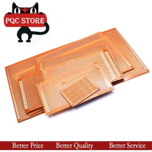 5Pcs/lot 7x9cm 5X7cm 9X15cm 10X22cm 12X18CM 13X25CM 18X30CM DIY Prototype Paper PCB Universal Experiment Matrix Circuit Board