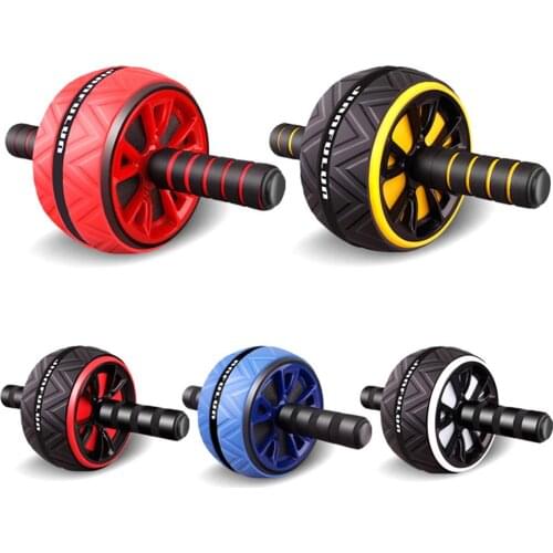AB Roller Non-slip 30x16cm Tire Pattern Fitness Gym Exercise Abdominal Wheel Roller For Home Gym Exercise Core Strength Training
