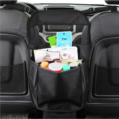 Car Backseat Gap Organizer Black Mesh Net Seat Gaps Storage Bag for Auto Stowing Tidying Accessories Seat Crevice Bags