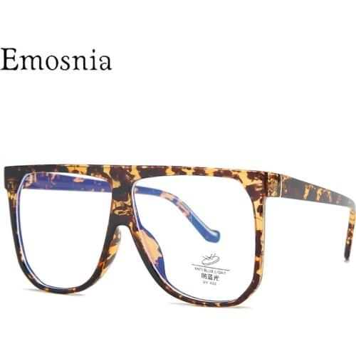 EMOSNIA Women's Sunglasses Transparent Glasses