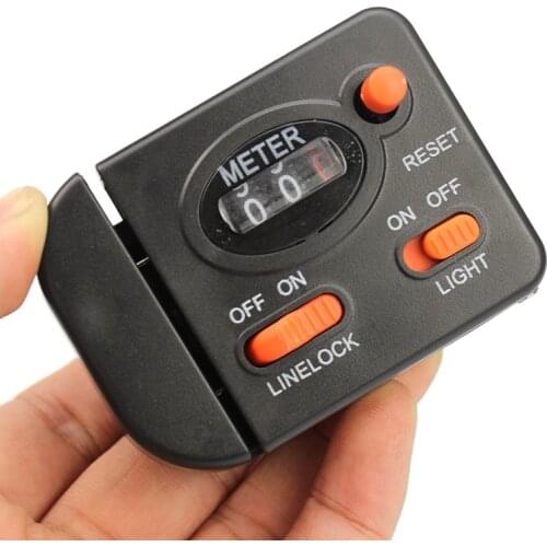 Fishing Line Length Counter Fishing Line Counter Full-featured Equipped With Light Professional Fishing Tackle Tool