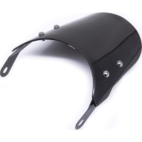 Windshield For Triumph Bonneville/SE/T100/T120 2001-2017 Windscreen Pare-brise Motorcycle Accessories 7" Round Headlight