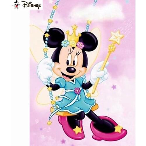 Disney Art 5D Diy Diamond Painting "Cartoon Mickey Mouse" Diamond Pictures Cross Stitch 3D Rhinestone Embroidery Decor A30955