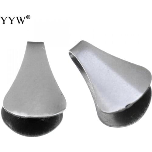 300PCs/Lot Stainless Steel Bead Tips original color Sold By Lot original color