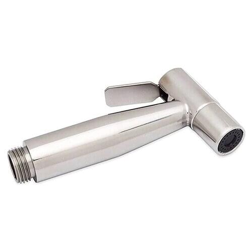 Stainless Steel Toilet Hand Held Bidet Faucet Sprayer Bidet Sprayer Gun Toilet Spray For Bathroom Self Cleaning Shower Head