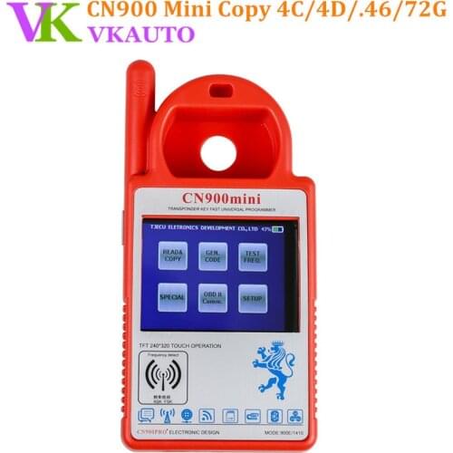 New CN900 MINI Key Programmer Copy 4C 4D 46 48 and 72G Chip Car Locksmith Tool Update Online Free Shipping